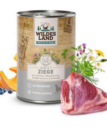 Wildes Land Classic Ged Dåsemad til Hunde 400g – Kvalitet!