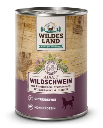 Wildes Land Classic Vildsvin Dåsemad 400g - Fantastisk Tilbud!