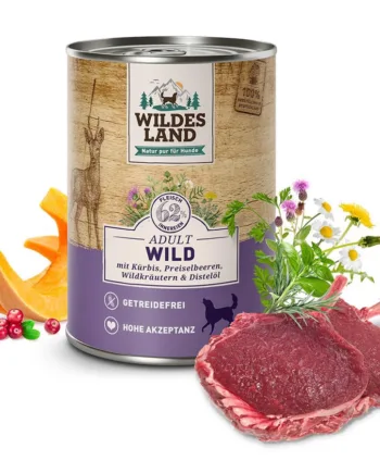 Wildes Land Classic Vildt Hundefoder 400g - Kvalitet til hunde