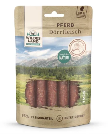 Wildes Land Hestekød Snackpinde – Sund Belønning til Hunde