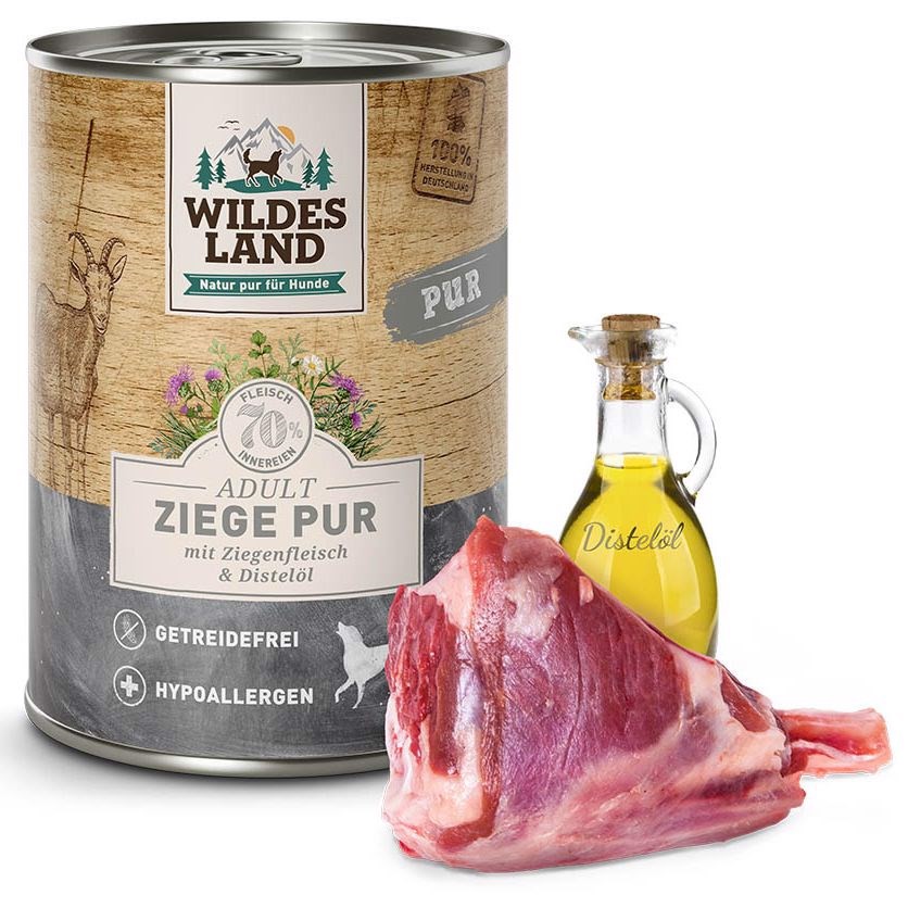 Wildes Land Ged Dåsemad 400g – Kornfrit Hundefoder