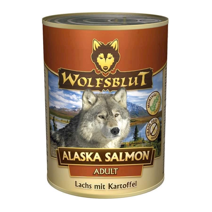 Wolfsblut Alaska Laks Dåsemad 395g - Sund Hundemad Uden Korn