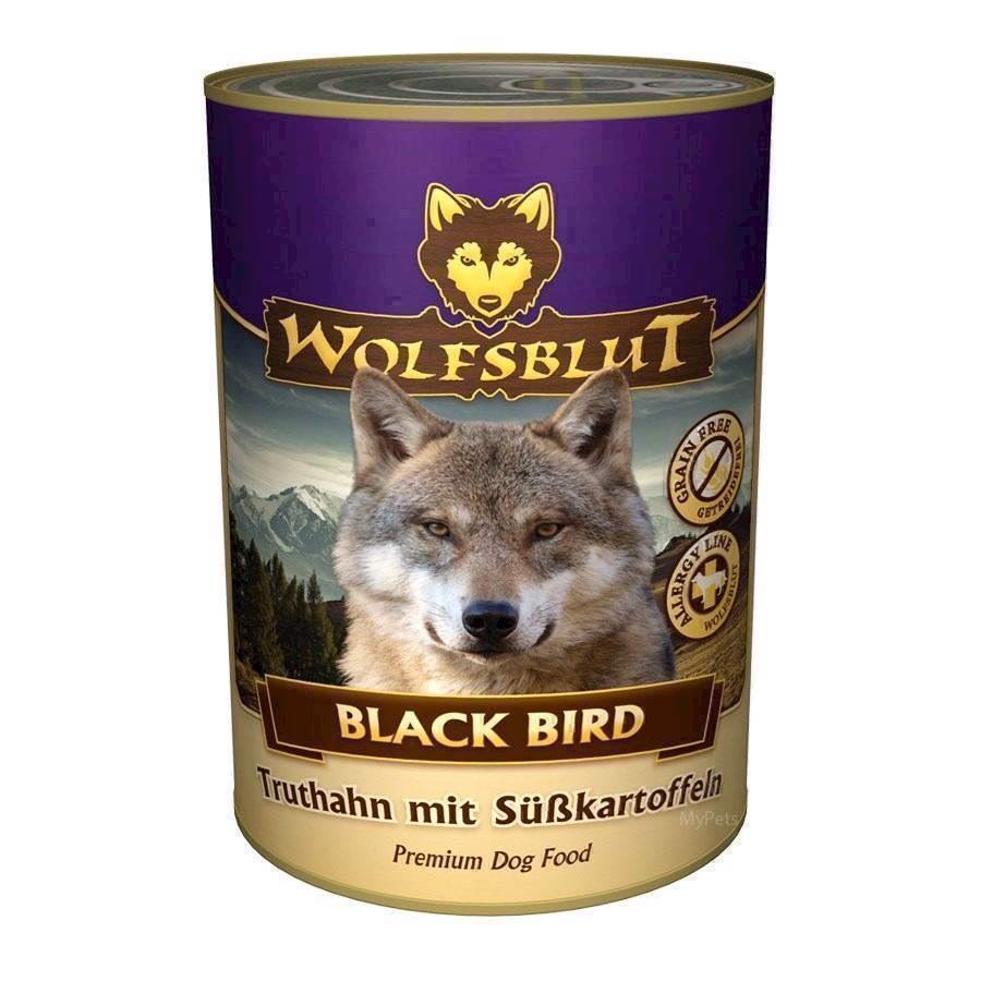 Wolfsblut Black Bird Kalkun Dåsemad til Hunde 395g - Kvalitet!