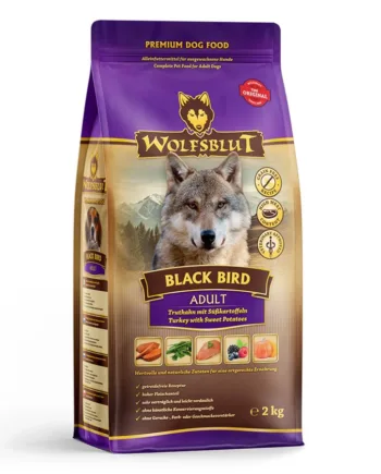 Wolfsblut Black Bird Hundefoder med Kalkun til Voksne Hunde