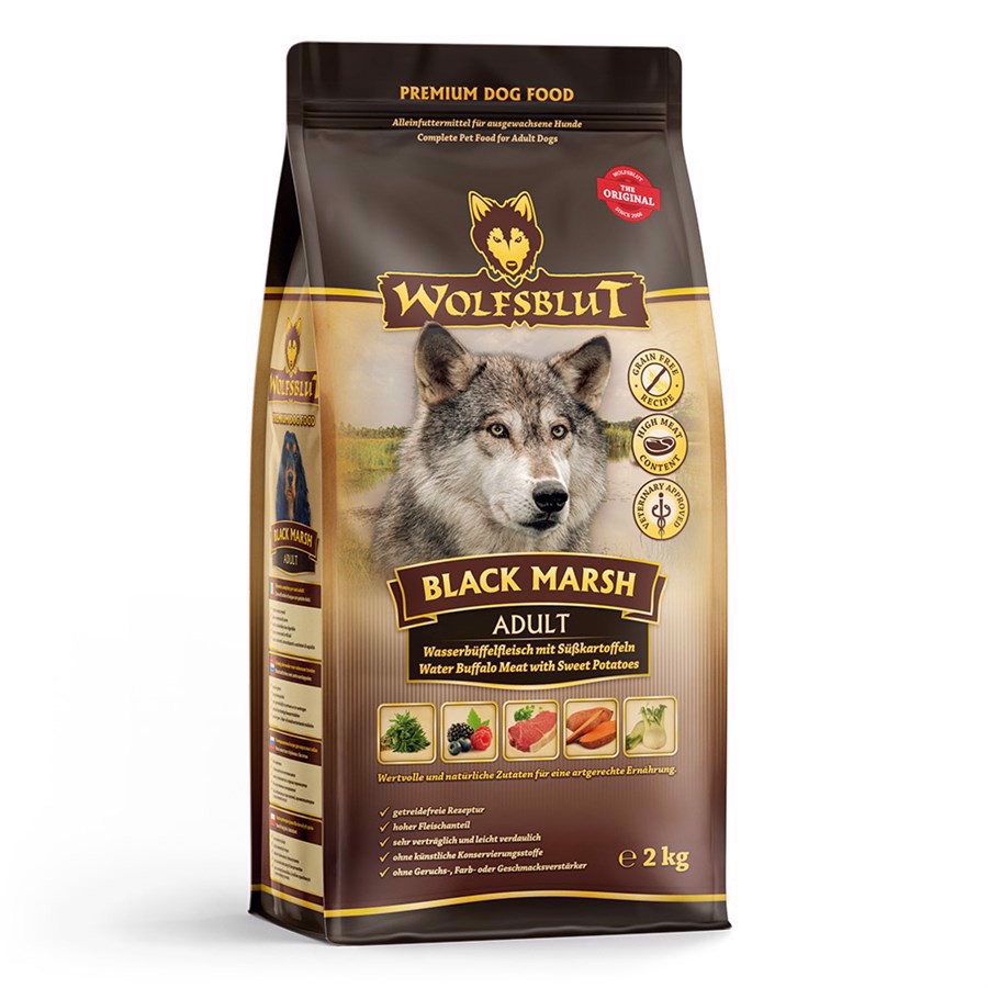 Wolfsblut Black Marsh Hundefoder til Voksne Hunde 15 kg