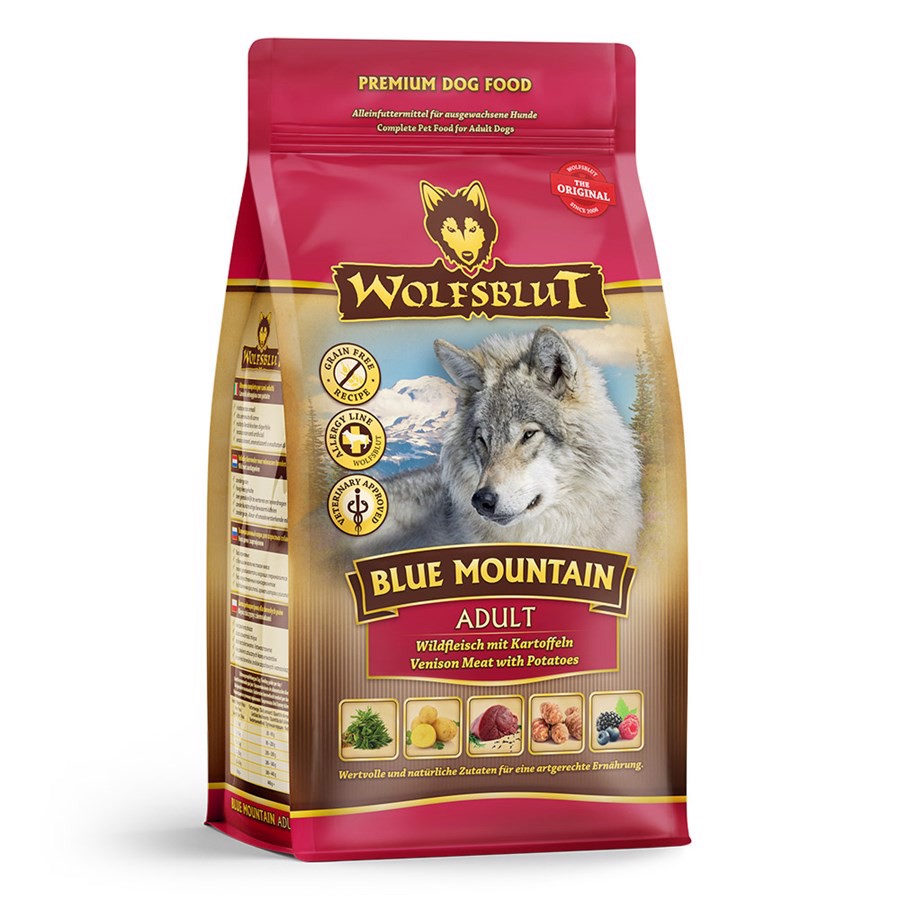 Wolfsblut Blue Mountain Vildt Hundefoder 400g - Kvalitet til hunde!