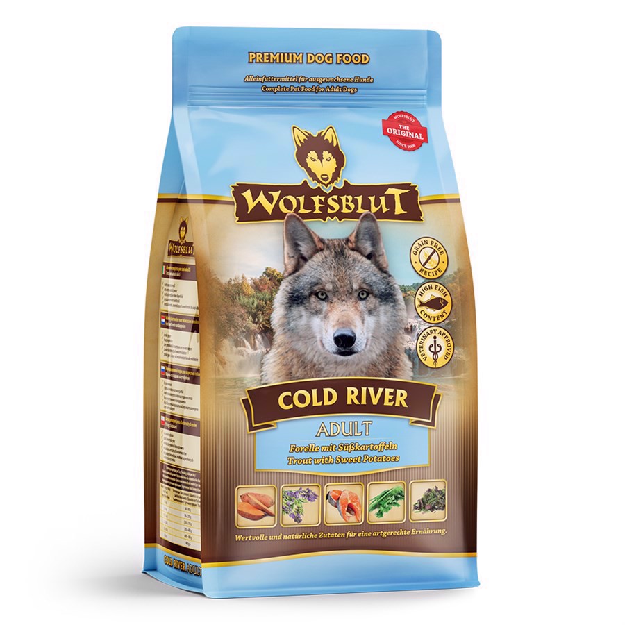 Wolfsblut Cold River Hundefoder med Fisk 400g – Prøv nu!