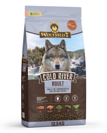 Wolfsblut Cold River Hundefoder med Fisk 12 kg - Tilbud!
