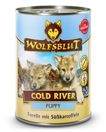 Wolfsblut Cold River Hvalpemad 395g – Sund Vækst & Udvikling