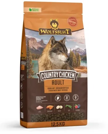 Wolfsblut Country Chicken Hundefoder 12 kg – Kvalitet til hunde!