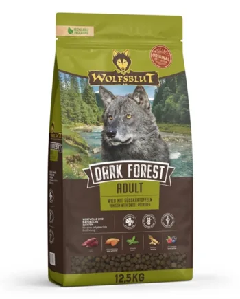 Wolfsblut Dark Forest Hundefoder med Vildt 12 kg - Tilbud!