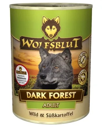 Wolfsblut Dark Forest Kornfri Hundemad 395g - Kvalitet til Hunde!