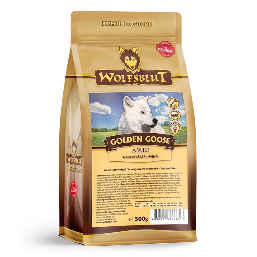 Wolfsblut Golden Goose Hundefoder med Gås 400g – Prøv nu!