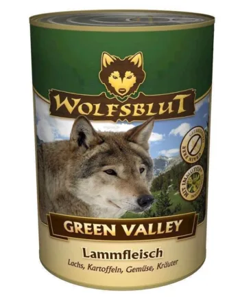 Wolfsblut Green Valley Dåsemad til Hunde 395g – Sund Kost