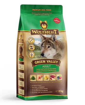 Wolfsblut Green Valley Hundefoder med Lam og Fisk 15 kg
