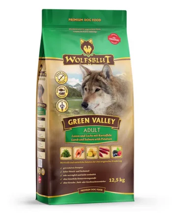 Wolfsblut Green Valley Hundefoder med Lam og Fisk 12 kg