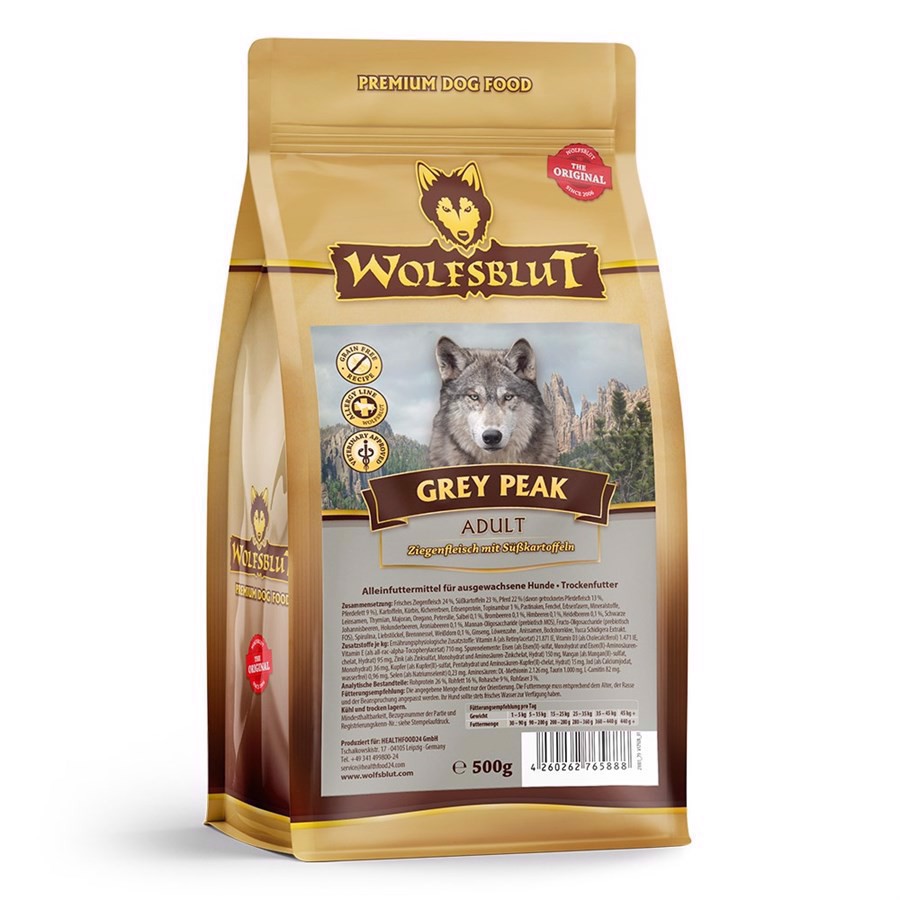 Wolfsblut Grey Peak Hundefoder 400g – Sundhed til din hund!