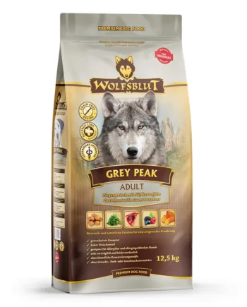 Wolfsblut Grey Peak Hundefoder med Ged og Hest - 12 kg
