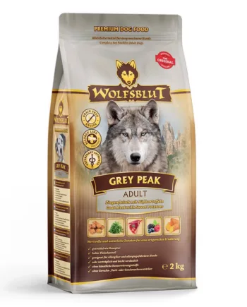 Wolfsblut Grey Peak Hundefoder med Ged og Hest – Kvalitet!