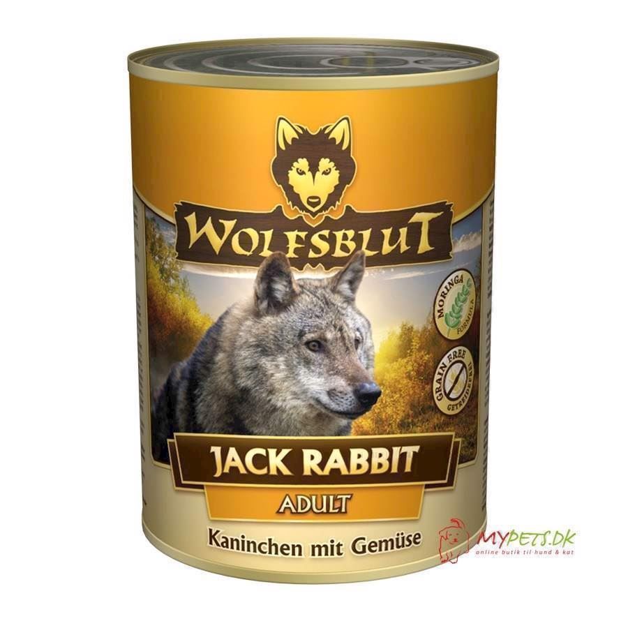 Wolfsblut Jack Rabbit Dåsemad til Hunde – 395g Kvalitet!