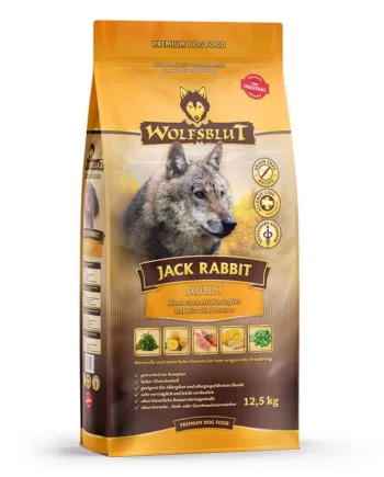 Wolfsblut Jack Rabbit Hundefoder med Kanin 12 kg - Kvalitet!