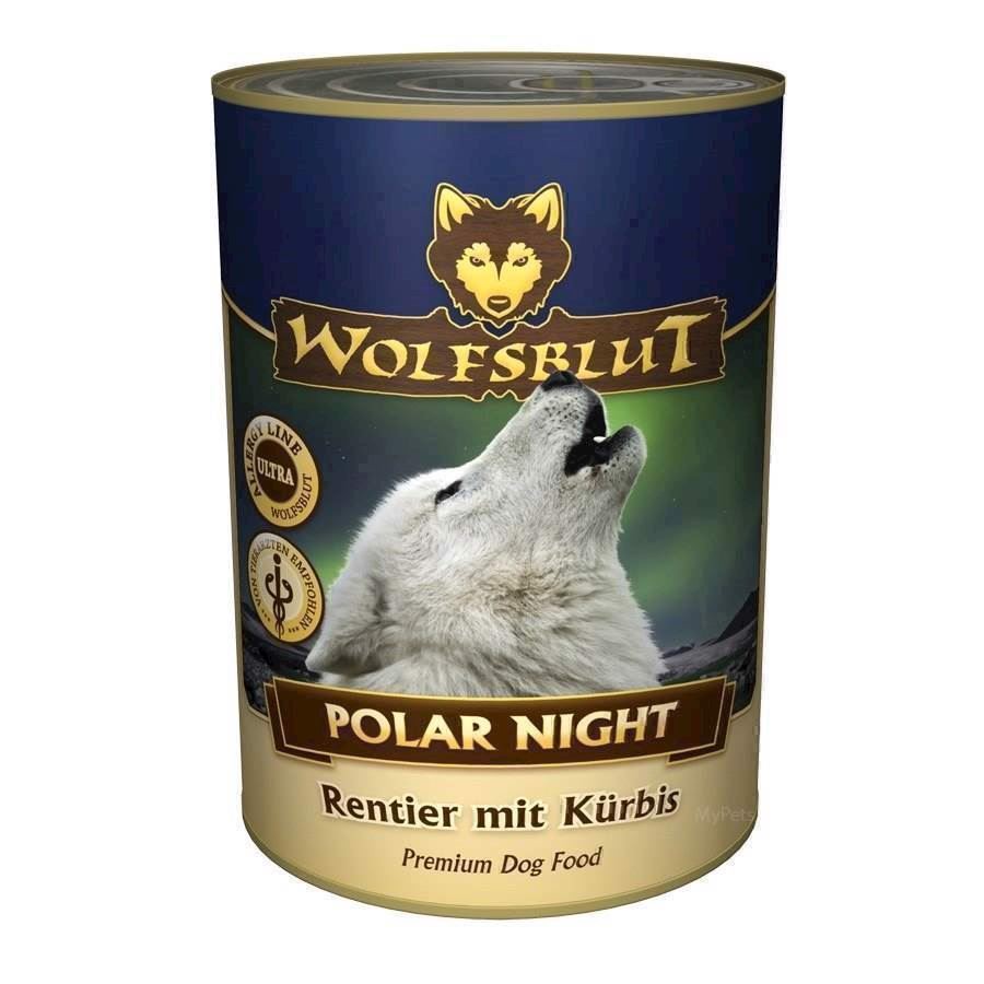 Wolfsblut Polar Night Rensdyr Dåsemad 395g – Tilbud!