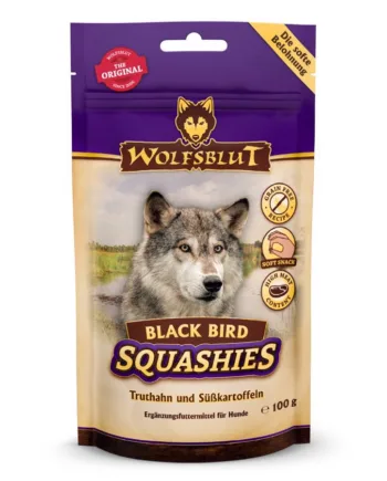 Wolfsblut Squashies Black Bird 100g – Sund hundesnack til træning