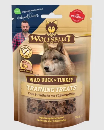Wolfsblut Vild And Træningsgodbidder – 70g Tilbud!