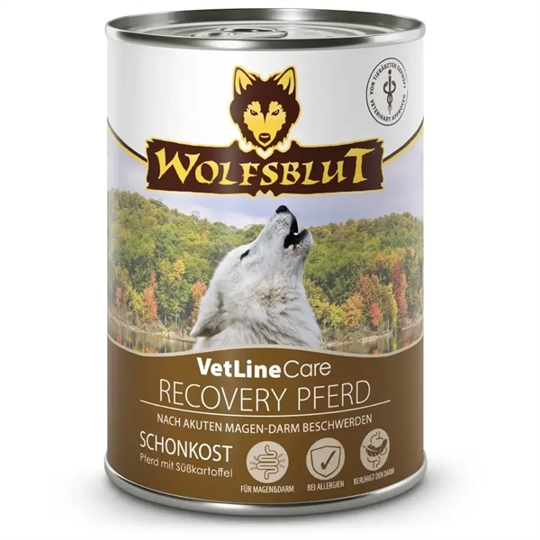Wolfsblut Vetline Care Recovery Hest 395g - Mavepleje til hunde