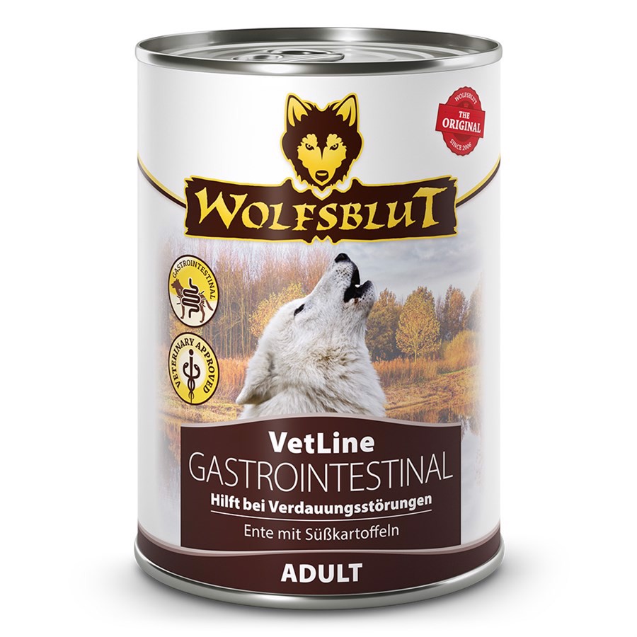 Wolfsblut Vetline Gastro Dåsemad til Hunde - 395g