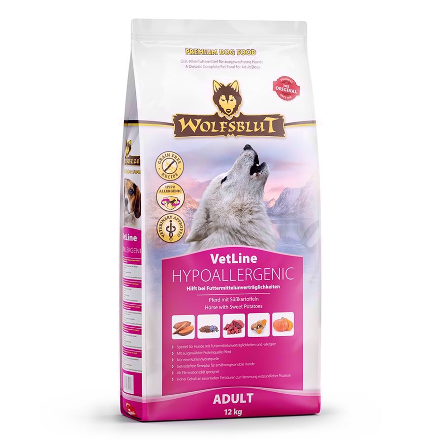 Wolfsblut Vetline Hypoallergenisk Hundefoder 12 Kg – Sundhed til hunde!