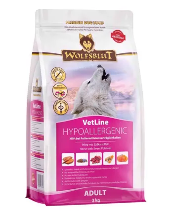 Wolfsblut Vetline Hypoallergenisk Hundefoder 15 Kg - Sundhed til Hunde