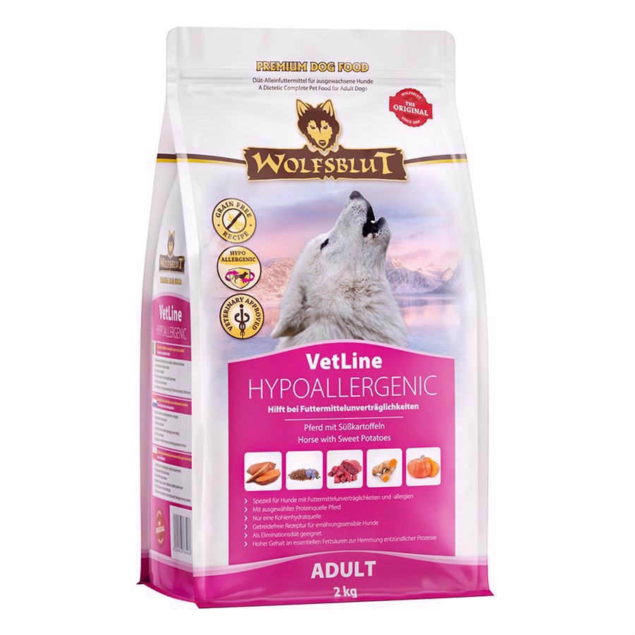 Wolfsblut Vetline Hypoallergenisk Hundefoder 15 Kg - Sundhed til Hunde