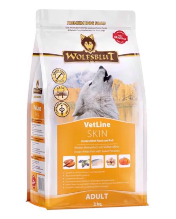 Wolfsblut Vetline Skin Coat til hunde med hudproblemer