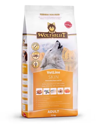 Wolfsblut Vetline Skin Coat til hunde med hudproblemer - 12 kg