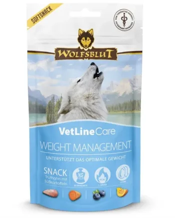 Wolfsblut Vetline Vægtkontrol 100g – Sundt hundefoder til vægtstyring