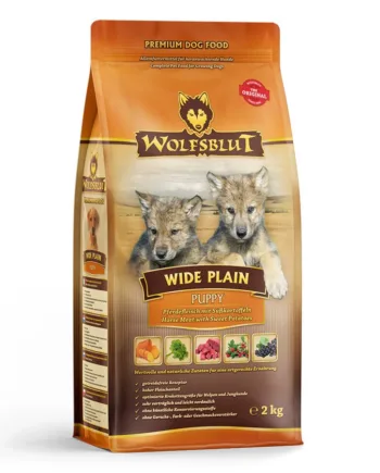 Wolfsblut Hvalpefoder med Hest – 2kg Tilbud!