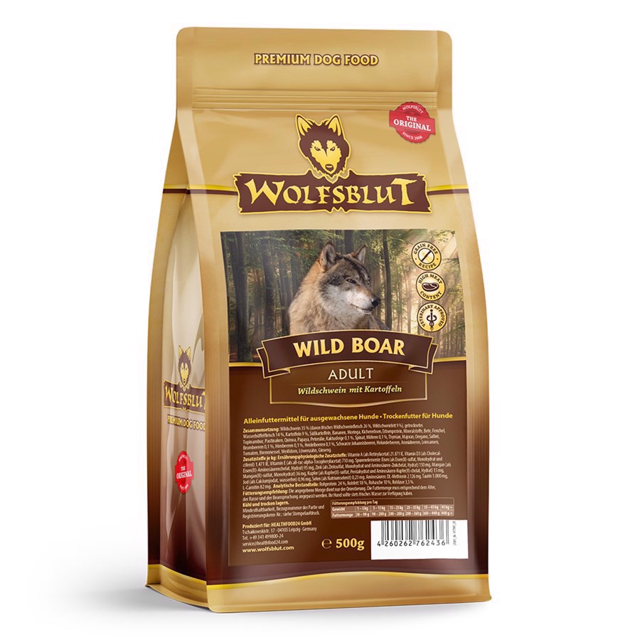 Wolfsblut Vildsvin Hundefoder 400g – Kvalitet til din hund!