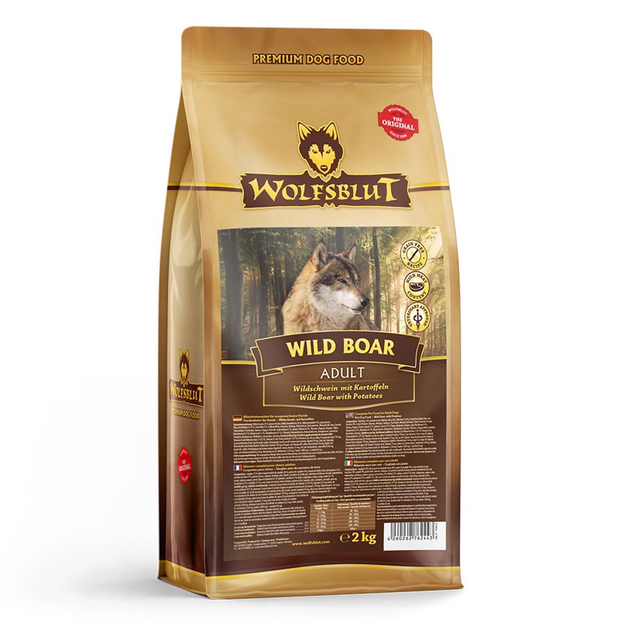 Wolfsblut Vildsvin Hundefoder 15 kg – Kvalitet til din hund!
