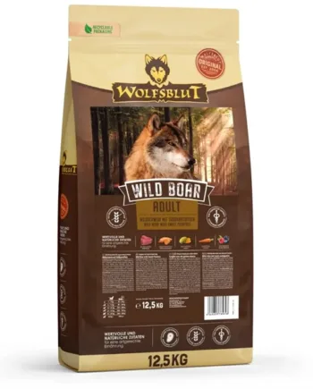 Wolfsblut Vildsvin Hundefoder til Voksne Hunde 12 Kg - Kvalitet!