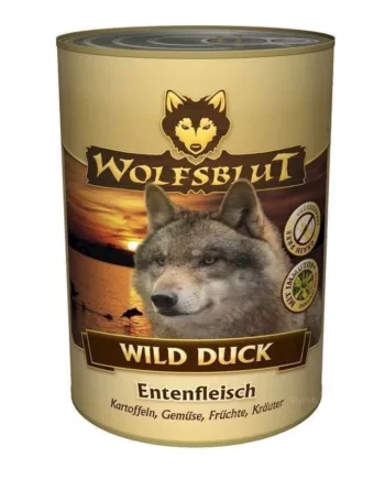 Wolfsblut Wild Duck Dåsemad til Hunde – 395 Gr Nærende