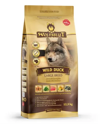 Wolfsblut Wild Duck Hundefoder til Store Racer 12 kg - Kornfrit