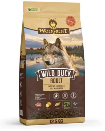 Wolfsblut Wild Duck Hundefoder 12 kg – Sund Hundemad