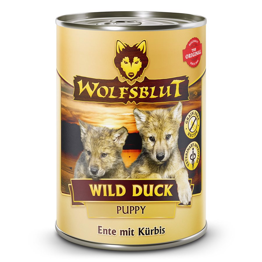 Wolfsblut Wild Duck Hvalpemad – Kornfri 395g