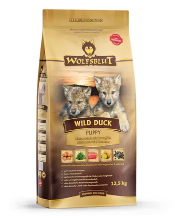 Wolfsblut Wild Duck Hvalpefoder med And 12 kg - Tilbud!