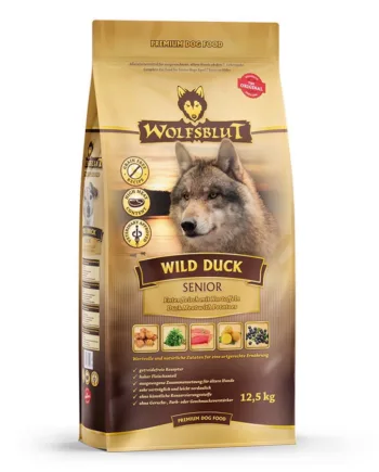 Wolfsblut Wild Duck Senior Hundefoder 12 kg – Black Friday!
