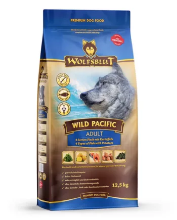 Wolfsblut Wild Pacific Hundefoder med Fisk 12 kg - Kvalitet!