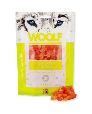 Woolf Kylling Chunkies – Uimodståelige hundegodbidder på tilbud!