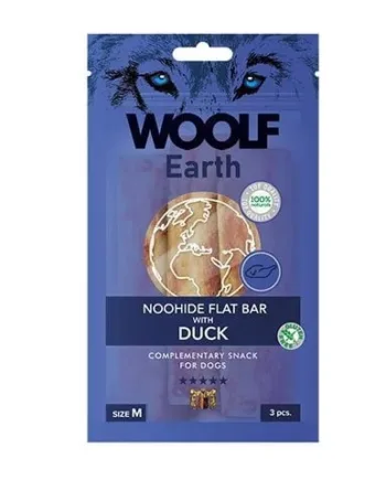 Woolf Earth Noohide Sticks – Sund Snack til Mellemstore Hunde
