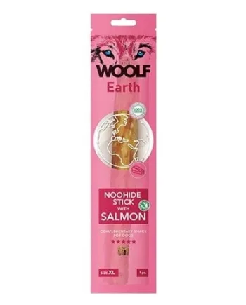 Woolf Earth Noohide Laks Snacks til Hunde – Naturlig Belønning